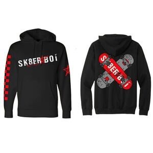 Avril Lavigne Sk8er Boi Black Hoodie, Size 2X, New Official Merch MSRP $60 SOO